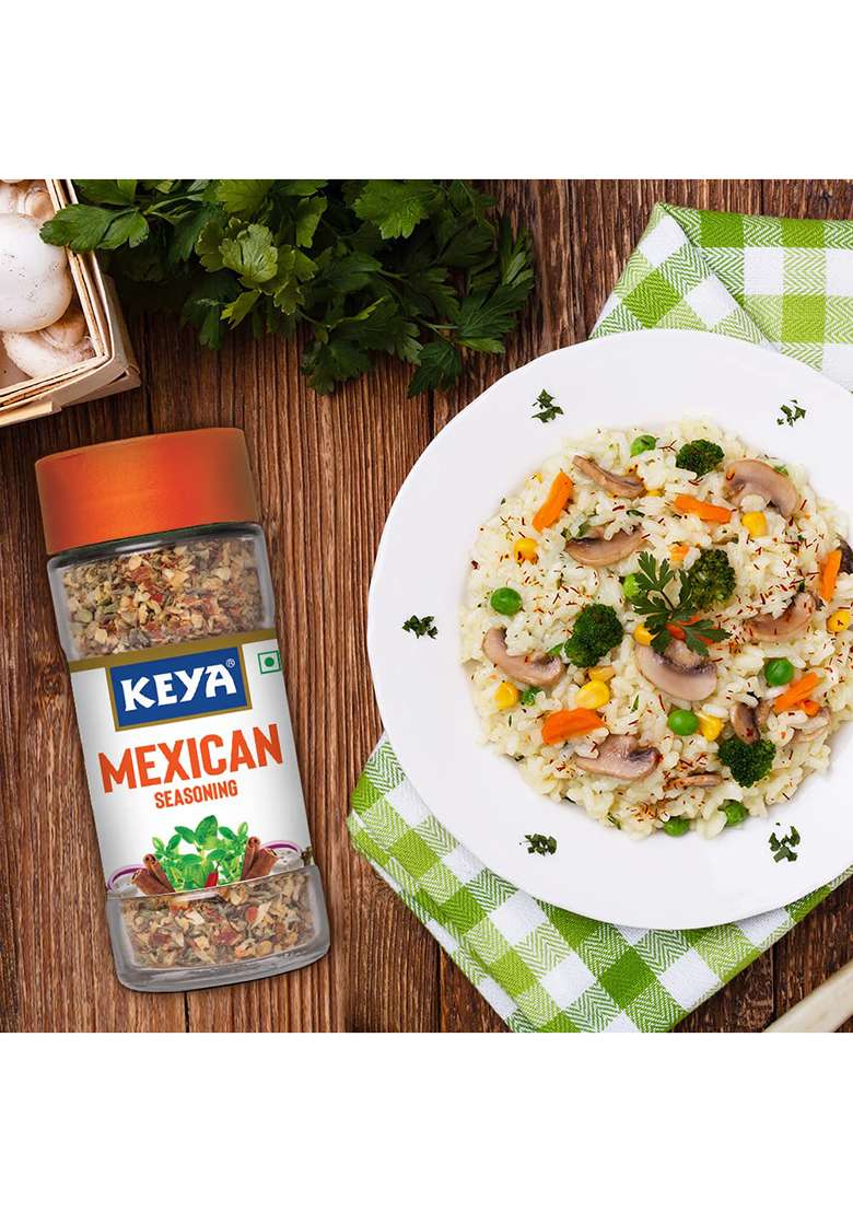 Keya Mexican Seasoning Bottle, 50G - Indya