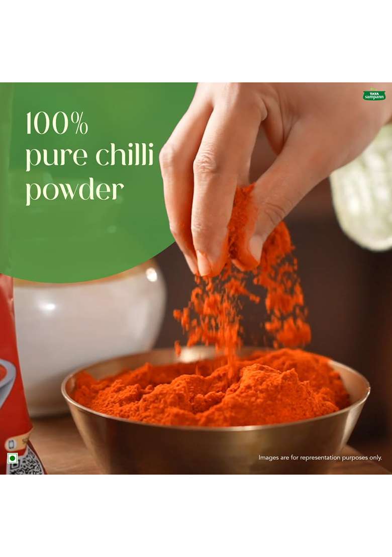 Tata Sampann Chilli Powder With Natural Oils, 500G, Lal Mirchi Powder, - Indya