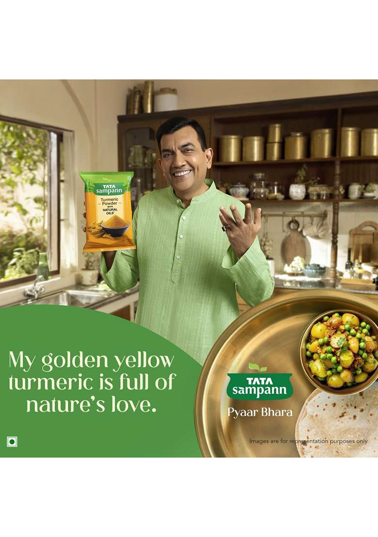 Tata Sampann Turmeric Powder With Natural Oils, 100G, Haldi - Indya