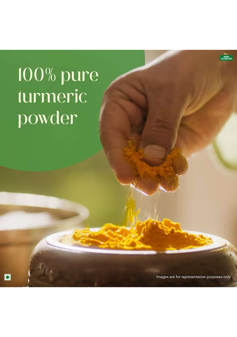 Tata Sampann Turmeric Powder With Natural Oils, 100G, Haldi - Indya