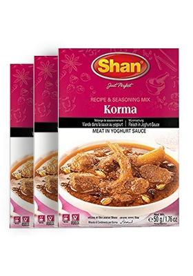 Shan Korma Masala, 1.76 Oz 50 G, 3 Pack