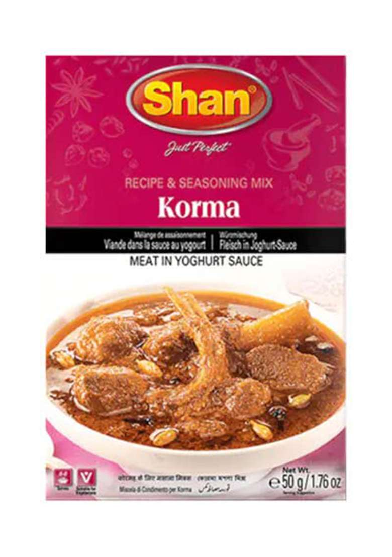 Shan Korma Masala, 1.76 Oz 50 G, 3 Pack - Indya