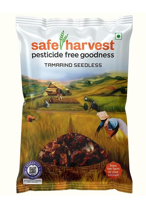 Safe Harvest Pesticide-Free Seedless Tamarind | Emli Soft & Delicious - 500Grams