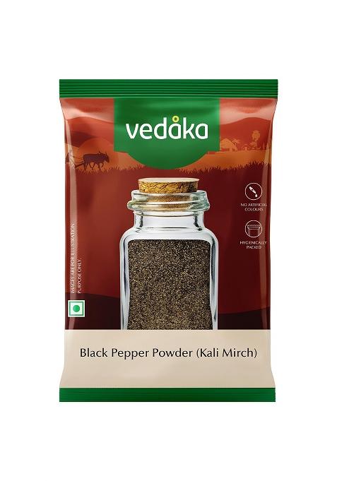 Vedaka Amazon Brand - Black Pepper Powder 200G | Kali Mirch