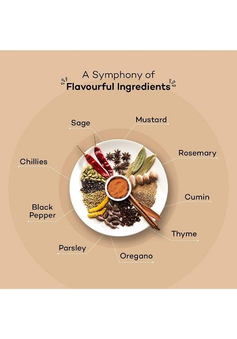 Urban Platter Cajun Spice Seasoning, 80G (Bold Blend Of French, African And Southern American Flavours | Spicy Aromatic Great For Fries, Grills Stir-Fries)