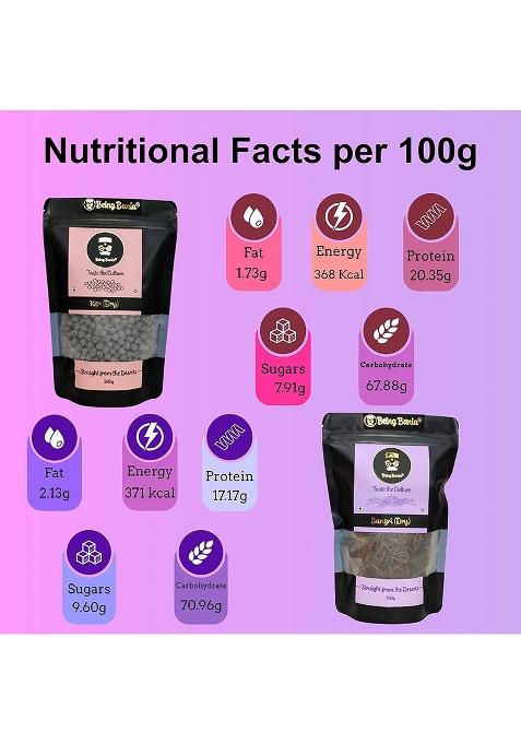 Being Bania Ker Sangri Dry Combo, (200Gms + 150Gms) | Ready To Cook With Recipe Marwadi Rajasthani Sabji Panchkutta Vegetables Kair Sangari Premium And Traditional