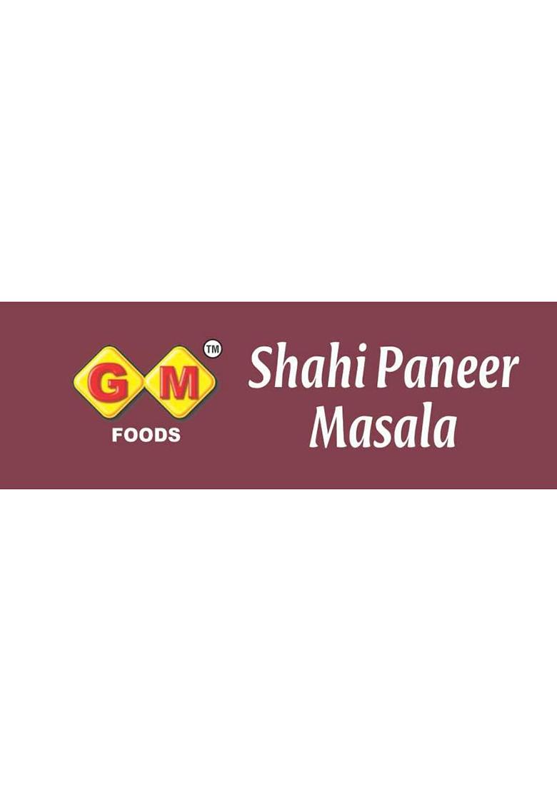 Gm Foods Shahi Paneer Masala Powder 100 Gram (Pack Of 2) | Authentic Indian Flavour Spicy & Aromatic Blend Add A Royal Touch To Your Easy Cook Hygienically Packed No Preservatives