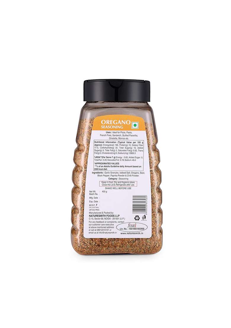 Nature Smith Naturesmith Oregano Seasoning 400 Grams (Pizza Flakes) - Indya