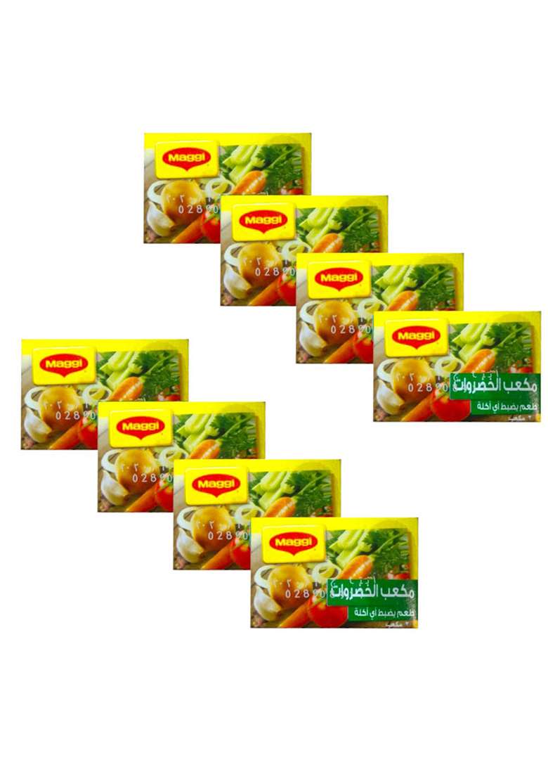 Maggi Vegetable Stock Cubes, 0.63 18 G, 8 Pack - Indya