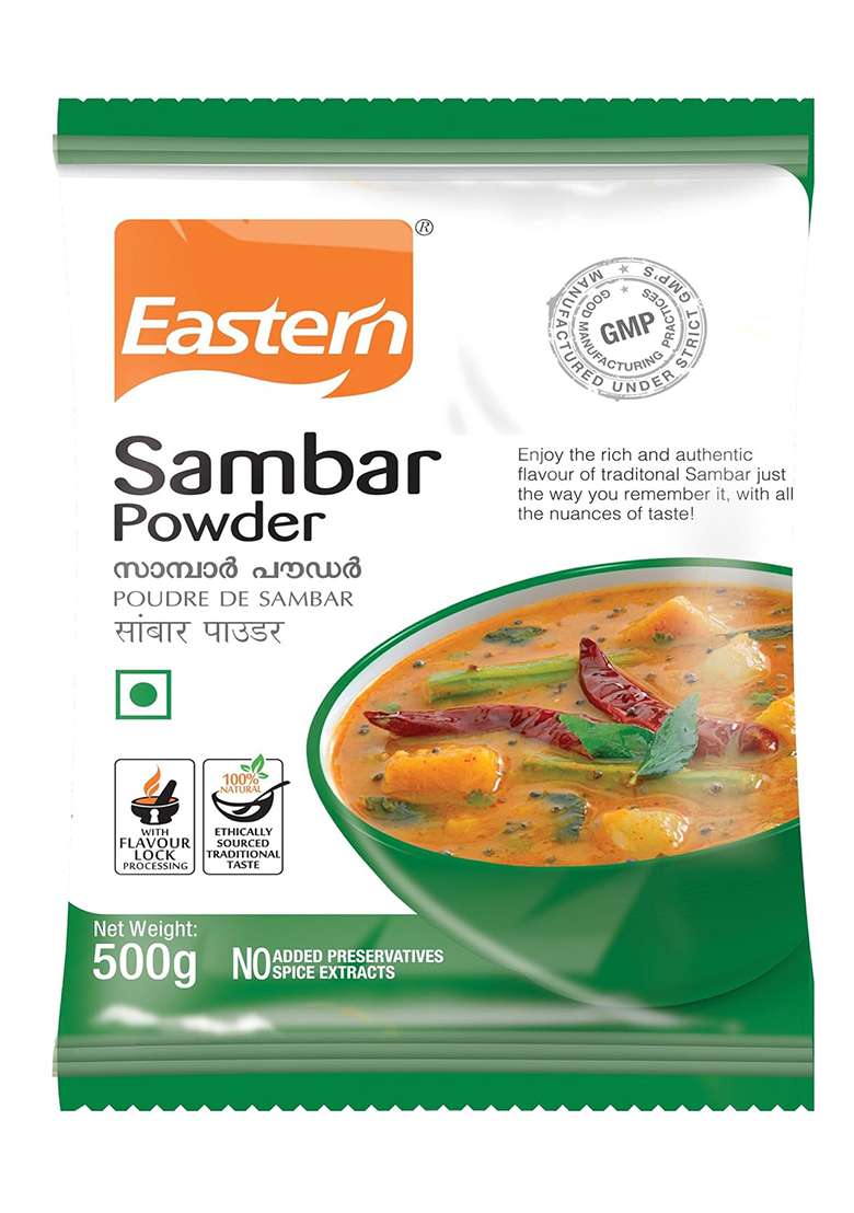 Eastern Sambar Masala Powder, 500G - Indya
