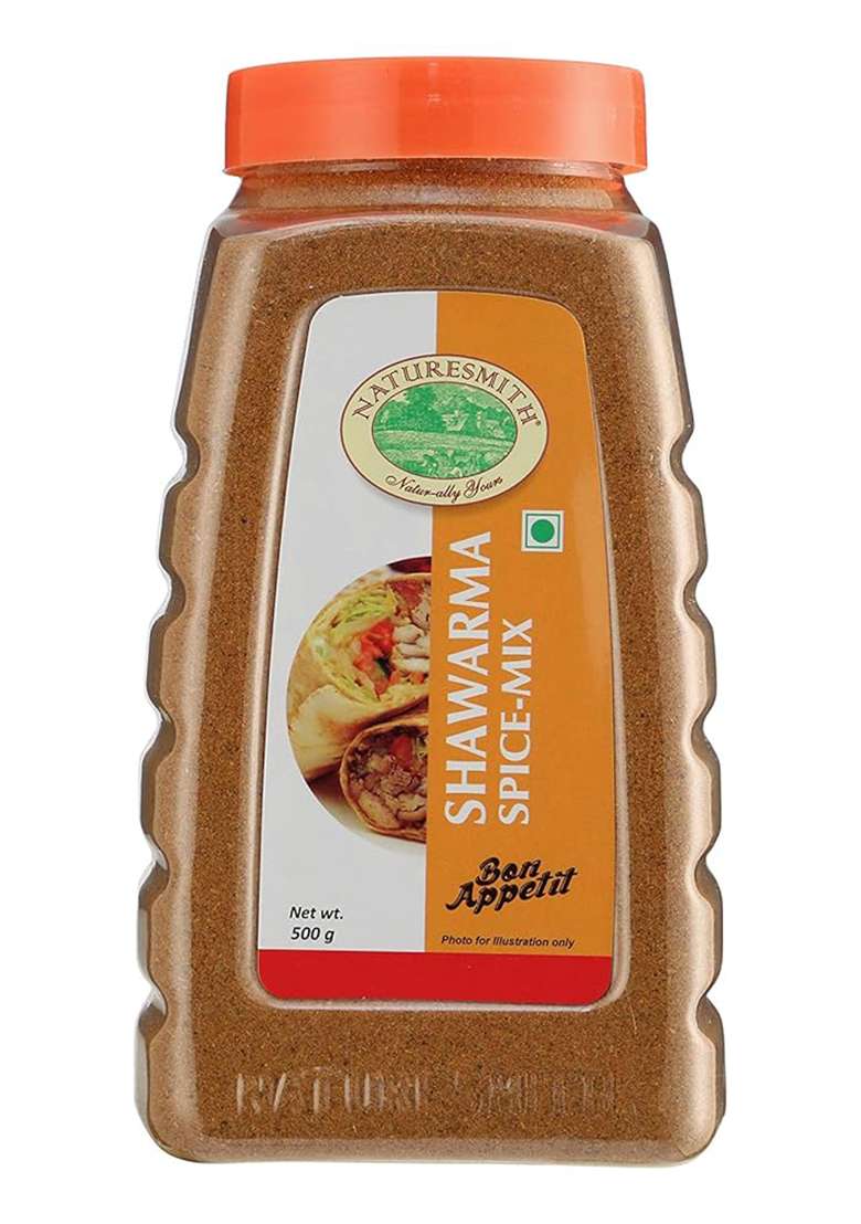 Nature Smith Naturesmith Shawarma Spice Mix-500G || Big Jar Ready To Use - Indya