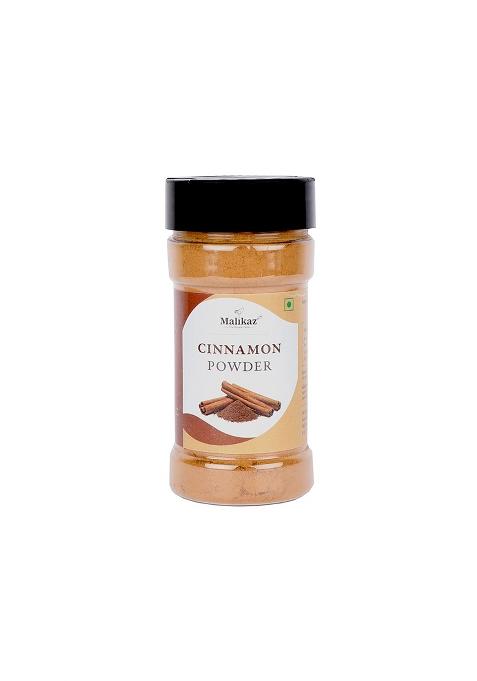 Malikaz' The Royale Taste Cinnamon | Dalchini Powder Jar, 100 Gram Piquant 100% Natural No Additives Sweet Aroma Warm Easy To Add A Wondrous Flavor Profile Your Dish