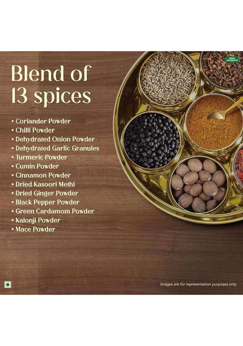 Tata Sampann Chicken Masala With Natural Oils, 100G, Crafted By Chef Sanjeev Kapoor, S Exclusive Tip, Rich Aroma & Flavour - Indya