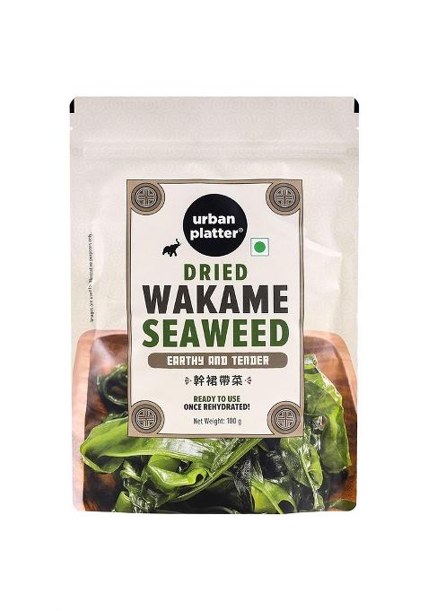 Urban Platter Wakame Seaweed [Low Fat, Source Of Protein, High Fibre] (100G)