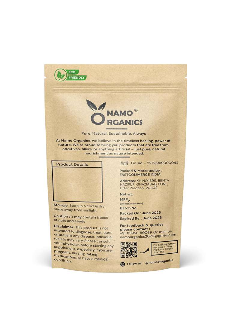 Namo Organics - Mango Seed Powder 500 Gm B12 Rich | No Preservatives Double Filtered Added Impurities - Indya