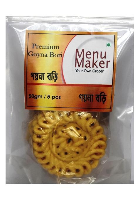 Menu Maker Select Premium Goyna [Ornamental] Bori 150G [15Pcs], Pack Of 3, 5Pcs Each.