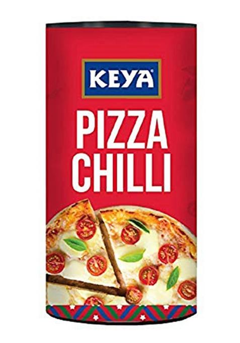 Keya Pizza Chilli Flakes | Seasonings |Multipurpose Seasoning| Zero Added Colours, Fillers, Additives & Preservatives 100% Natural Perfect For Pizza, Pasta, Potato, Sweet Corn, Makhana| 60G
