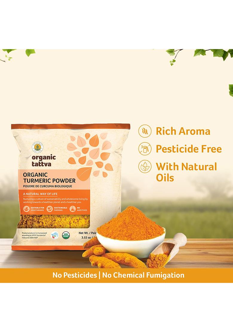 Organic Tattva Tattva, Gluten Free Turmeric (Haldi) Powder