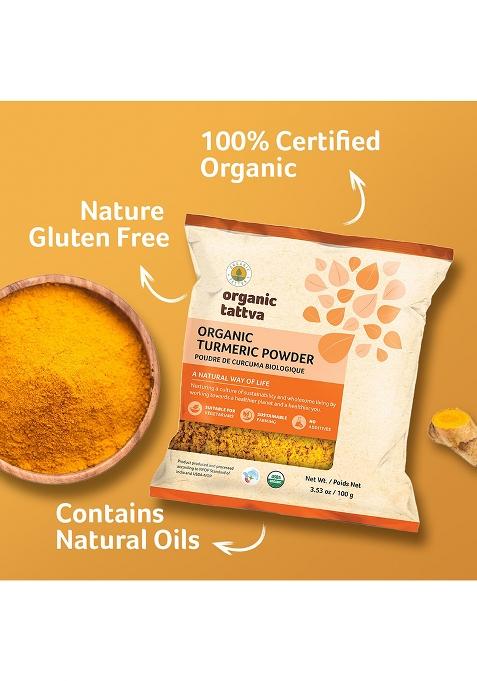 Organic Tattva Tattva, Gluten Free Turmeric (Haldi) Powder