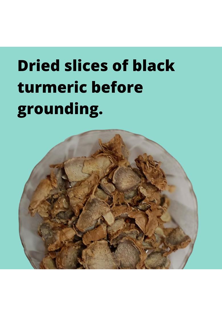 Indiana Organic Black Turmeric Powder Original, Kaali Haldi