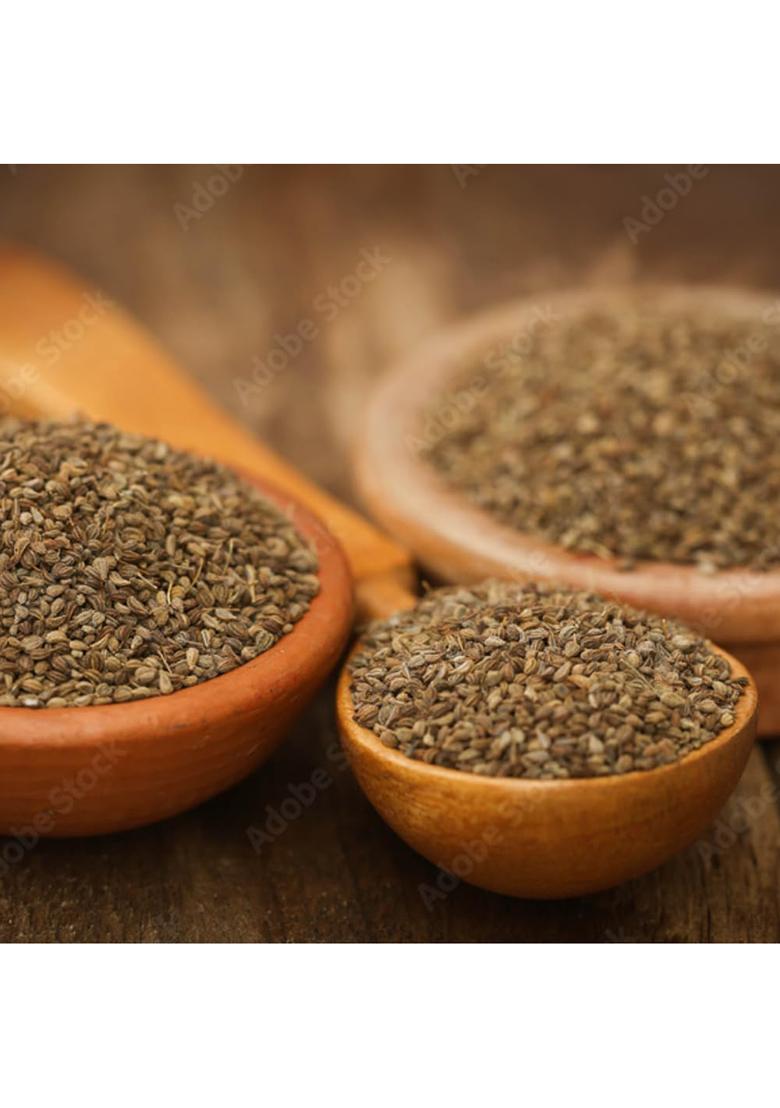 Shahi 100% Organic Roasted Ajwain Seeds 200G Pack | Carom Aromatic Digestive Support Mukhwas Ajwayan/Ajowan Health Benefits