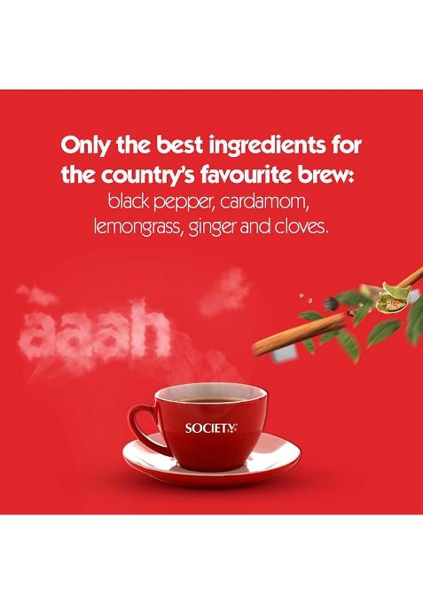 Society Tea Masala Chai | 500 G Pack Of 1 100% Assam Enriched With Cardamom Ginger Cloves Black Pepper And Lemongrass Classic Refreshing All Natural No Preservatives