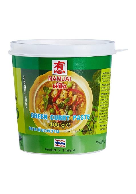 Namjai Green Curry Paste, 400 Gram