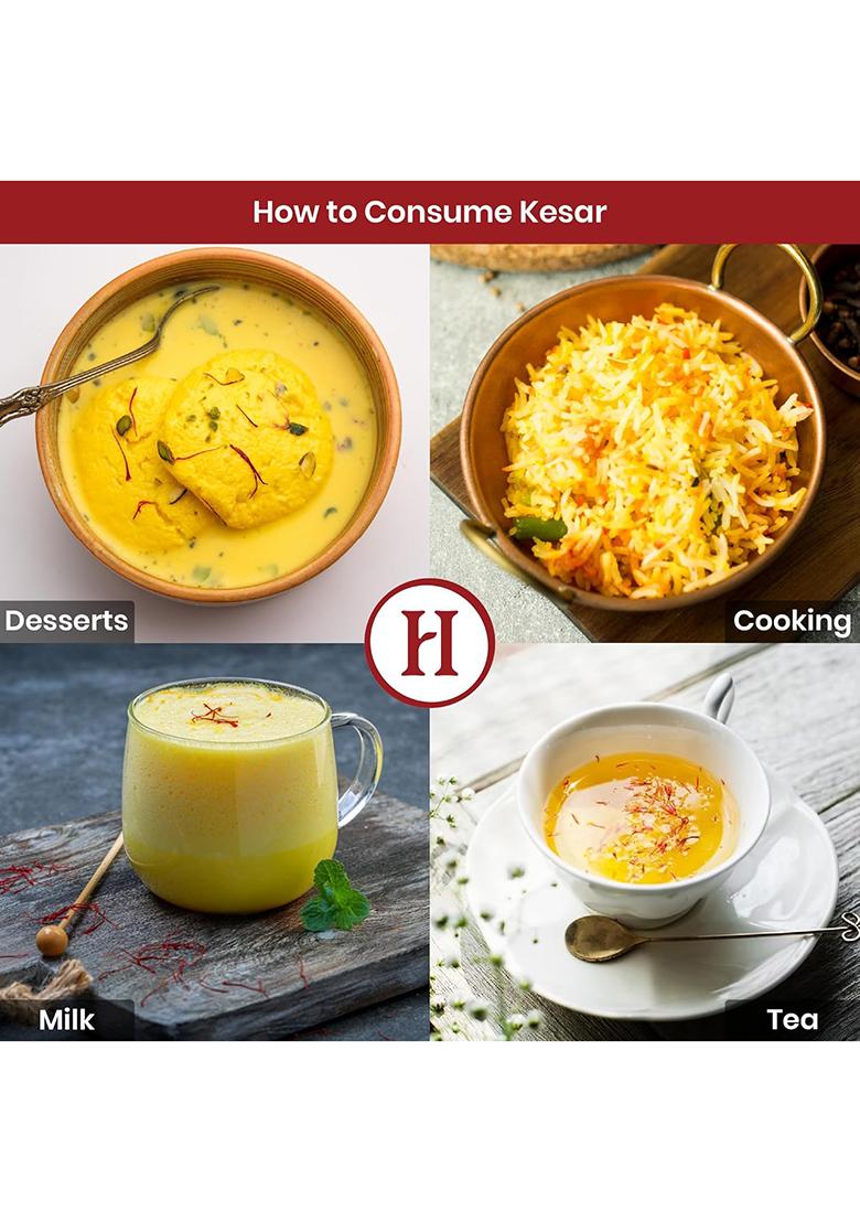 Homeda Kesar Saffron Original 1G / Pure Keshar Kashmiri | Kumkuma Puvvu Safron, Kungumapoo For Women, Zafran, Kasar, Kumkumapoovu, Keser, Certified Grade A 1 Gm