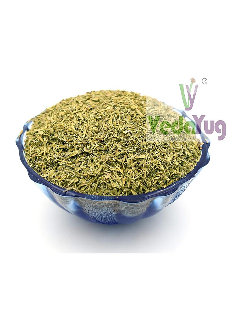 Vy Vedayug Thyme Leaves 100G, For Seasoning, Italian, Sauces, Salad, Sandwiches, Pizza, Healthy Dried Herbs Herbal Tea Cough And Cold- 100G
