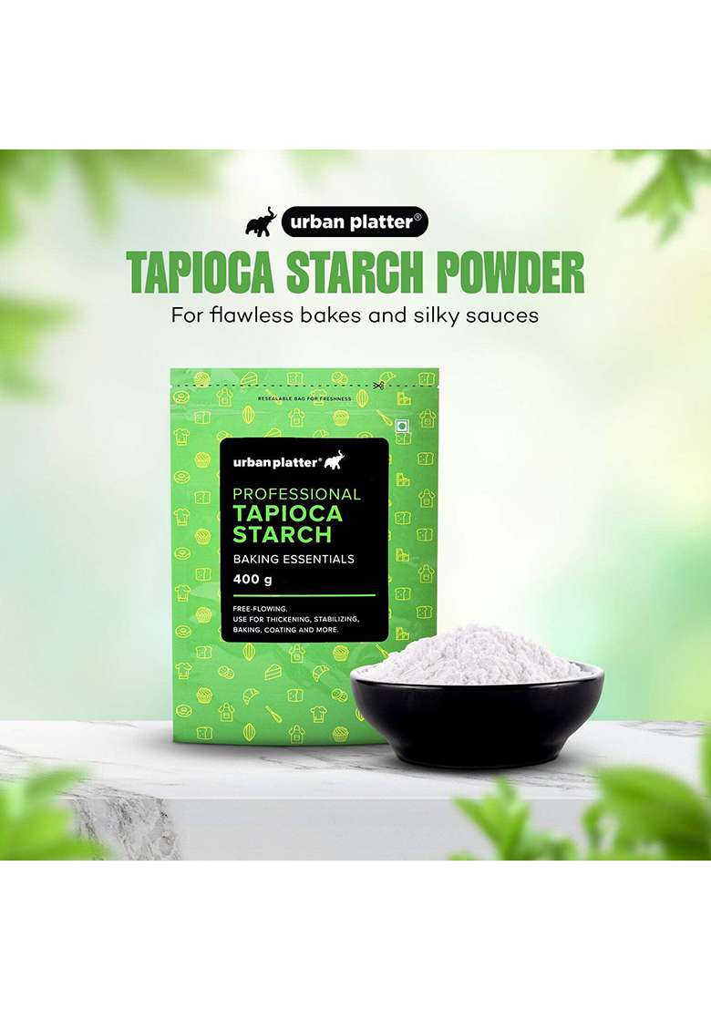 Urban Platter Tapioca Starch Powder, 400G - Indya