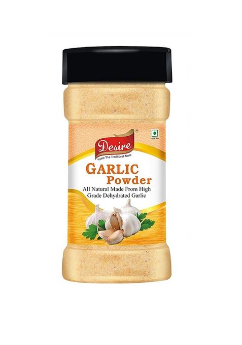 Desire Dehydrated Garlic Powder, 100G | No Additives, Ideal For Cooking, Seasoning, And Baking Natural Flavor Enhancer