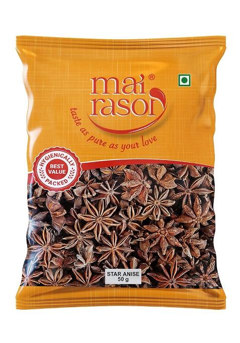 Mai Rasoi Ananas Flower/Star Anise/Chakri Phool Whole 50 Grams