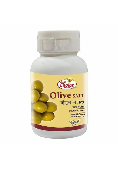 Harc Herbal Canada Health Choice Olive Salt (Zaitun Ka Namak) | 60G -Pack Of 1 Best Helpful For Boost Immunity 100% Pure & Natural Ayurvedic