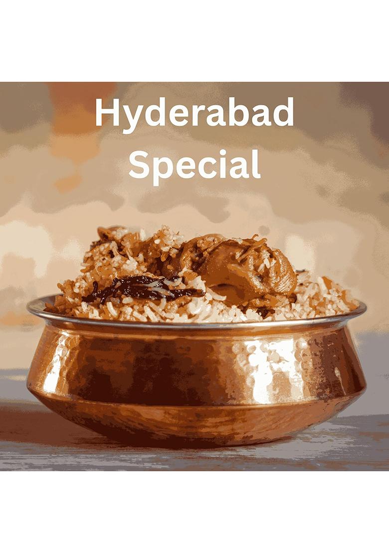 Anamaya Hyderabadi Biryani Masala Powder 100G | Authentic Spice Blend For Veg & Non-Veg Biryani, Pulao No Preservatives, Just Add Salt Ready-To-Use Mix