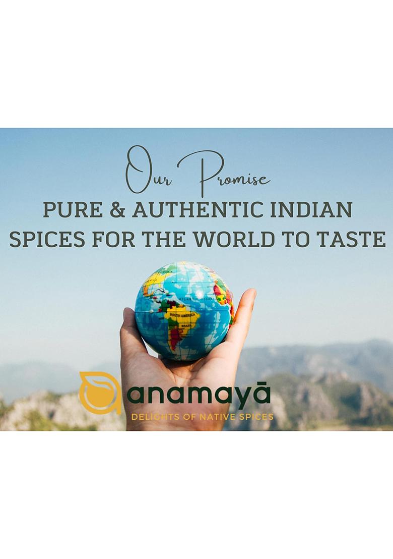 Anamaya Hyderabadi Biryani Masala Powder 100G | Authentic Spice Blend For Veg & Non-Veg Biryani, Pulao No Preservatives, Just Add Salt Ready-To-Use Mix