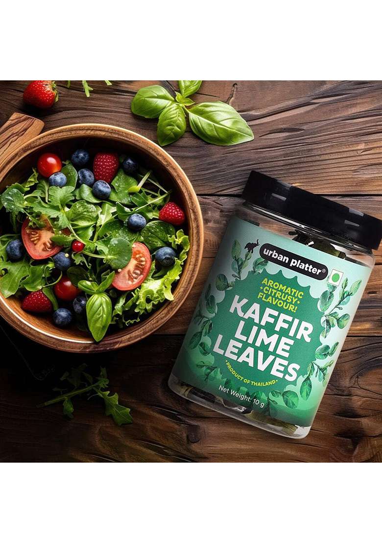 Urban Platter Dried Kaffir Lime Leaves, 10G - Indya