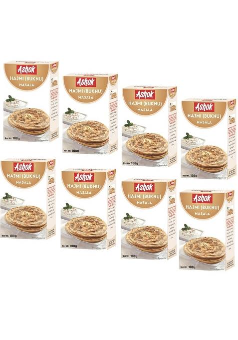 Ashok Hajmi Masala, Blended Spices With Natural Ingredients - 100Gm (Pack Of 8)