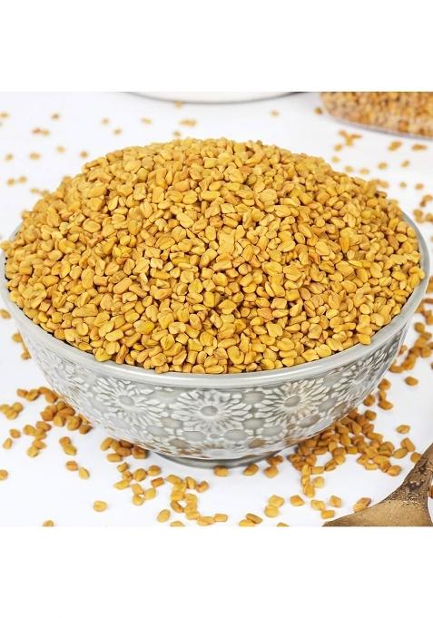 Rajwadiripe Organic Fenugreek Seeds | Whole Natural Sabut Methi Dana Chemical-Free & Unpolished Ideal For Cooking Health Benefits (500Gm)