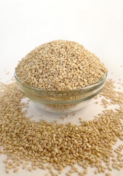 Minimal Raw Organic White Sesame Seeds 1Kg