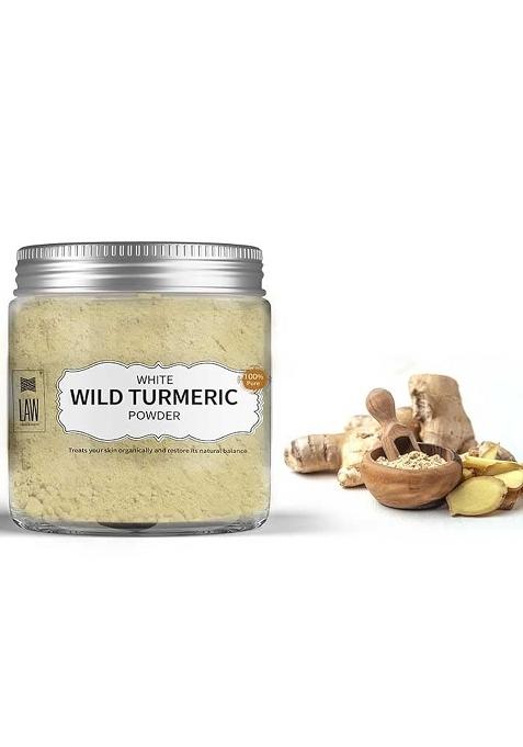 Looms & Weaves White Wild Turmeric Powder 50 Gm (Rarely Available And Nature'S Best Remedy For Skin Care)