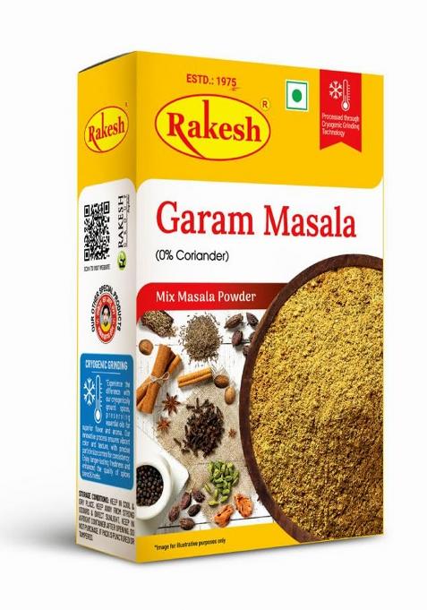 Rakesh Group Garam Masala Powder Pack 100G,