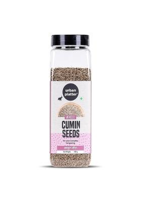 Urban Platter Whole Cumin Seeds, 400G (Sabut Jeera | Spices Everyday Use Indian Khada Masala)
