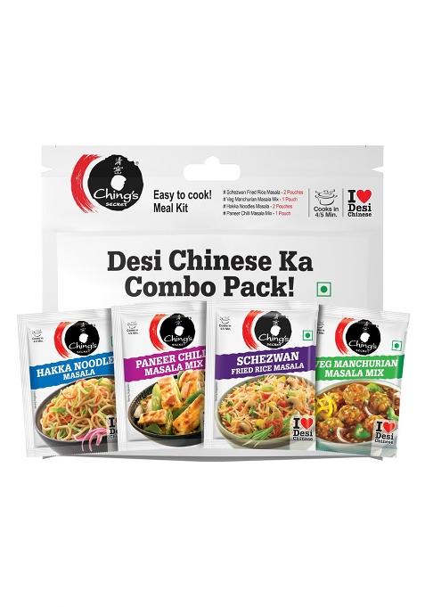 Ching'S Secret Desi Chinese Ka Combo Pack (Pack Of 6) 120G