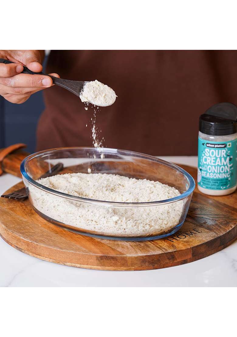 Urban Platter Sour Cream And Onion Seasoning, Perfect For Pop Corn, Pasta, Fries, Dairy-Free, 100 G - Indya
