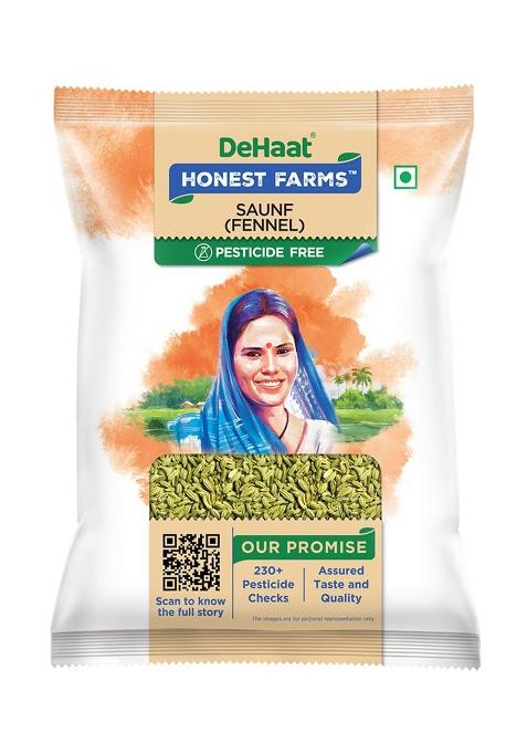 Dehaat Honest Farms Pesticide Free Saunf (Fennel) 100 Gm.