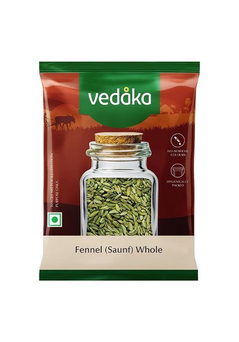 Vedaka Amazon Brand - Fennel Whole | 100 G Saunf