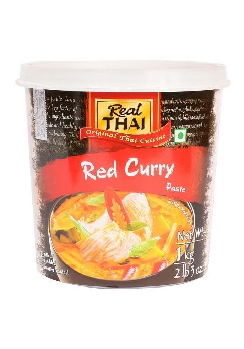 Real Thai Original Cuisine Red Curry Paste 35.27 Oz / 1 Kg