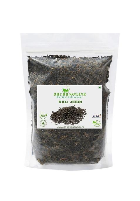 Shudh Online Kali Jeeri, Jiri, Kadwa Kaali Jeera (50 Grams), Nalla Jeelakarra, Black Cumin Seed, Kadvi Bitter Kalo Jeeri