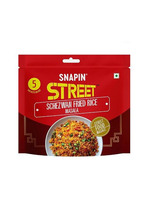 Snapin Schezwan Fried Rice Masala | Pack Of 5 (20G * 5) 100G Pouch