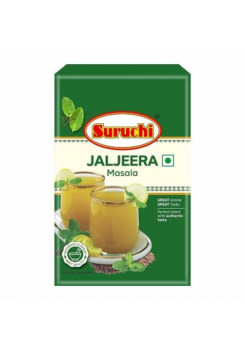Suruchi Premium Jaljeera Powder - 50G | Tangy Digestive Drink Mix Perfect For Refreshing Beverages 100% Natural (Pack Of 1)